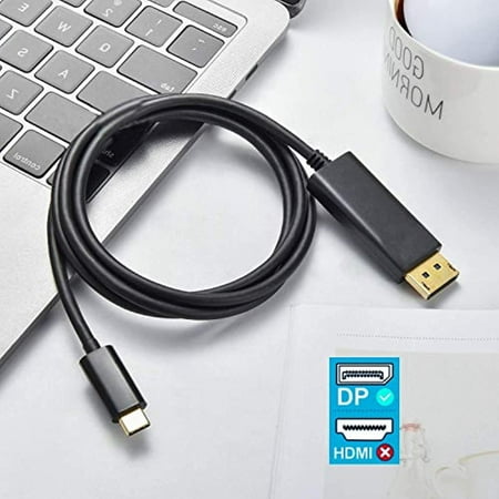 DP Tek Styz DisplayPort Kit Works for Google Pixel 5 to USB-C/PD to Full 4k/60Hz with Slim 6 Foot Cable! 
